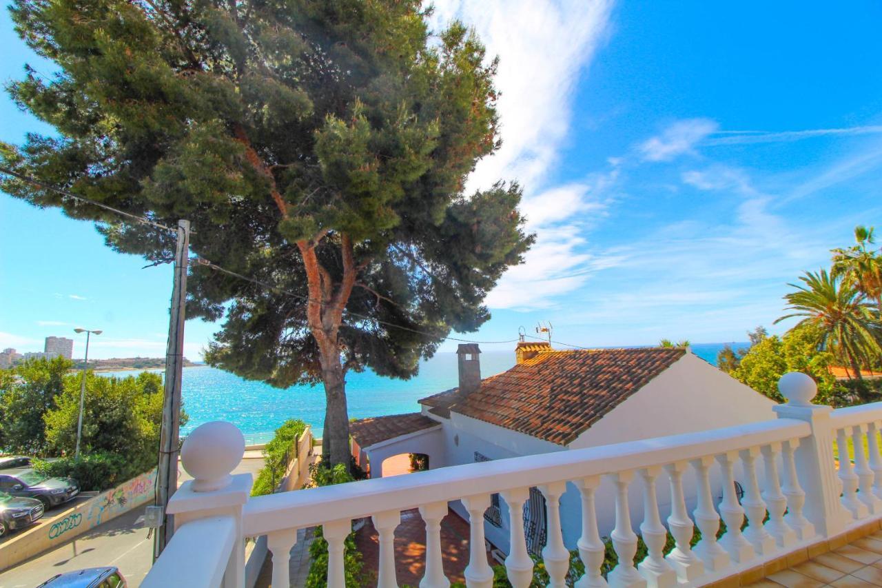 Great Villa, Sea Views, 20 Secs Walk To The Beach, Bbq, 9 People, 5 Mins Car From Alicante City Center, Sailing Club 3 Mins Walk エクステリア 写真